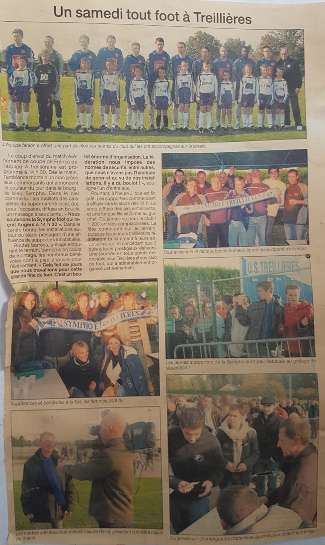 SF Treillières - SCO Angers : Il y a 10 ans ...
