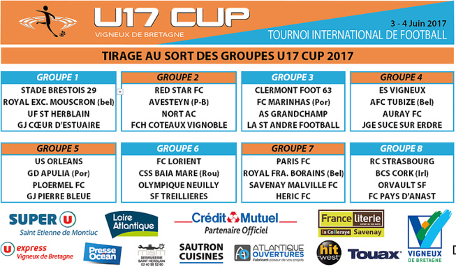 U17 Cup 3/4 Juin