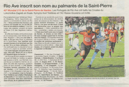 U15: Une semaine de rêve! U15: Une semaine de rêve!
