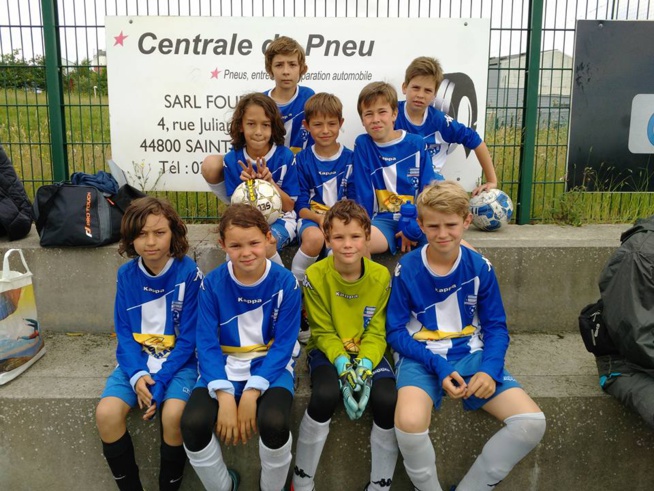 Un sans faute pour nos U10-11 à l'UF Saint Herblain