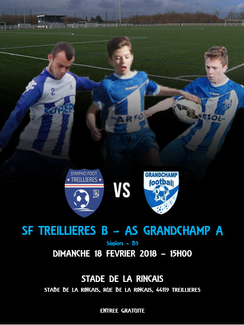 L'affiche du Week-end : Dimanche 18 Février 2018 L'affiche du Week-end : Dimanche 18 Février 2018