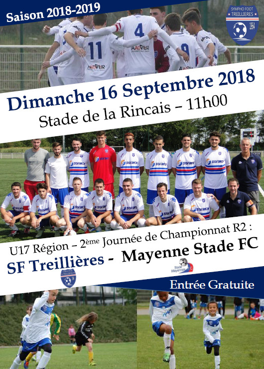 L'affiche du week-end : Dimanche 16 Septembre 2018