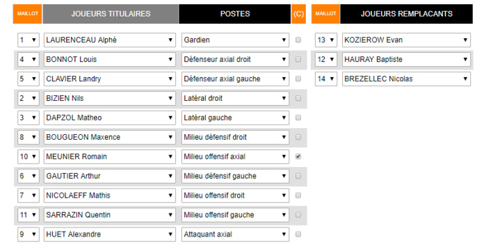 U17 Région: J6--Symphofoot Treillières - Ernée Football 