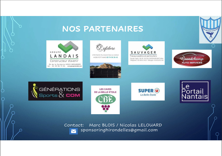 Devenez Partenaire du groupement Féminin !