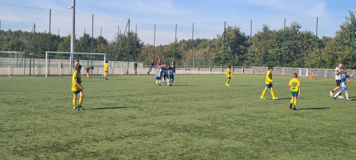 Résumés et photos match U13 samedi 16 octobre 2021!