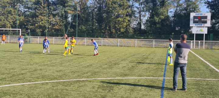 Résumés et photos match U13 samedi 16 octobre 2021!