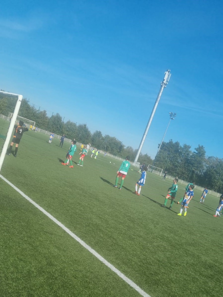 Résumés et photos match U13 samedi 16 octobre 2021!
