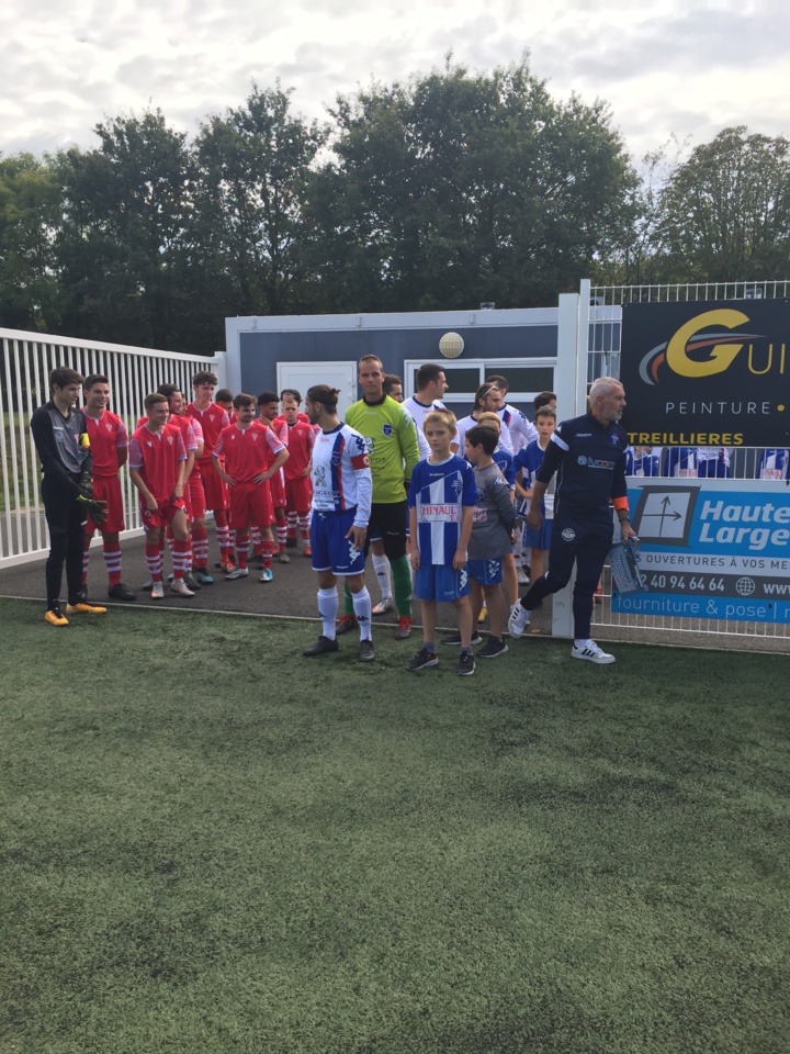 Dimanche 17 octobre: jour de match de Coupe au Stade de la Rinçais: les photos!