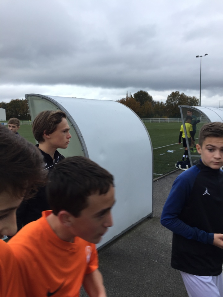 Novembre 2021: 4 joueurs de la Symphofoot au stage de Détection District U14!