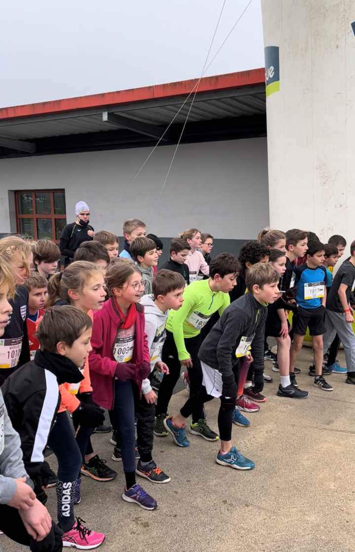 Dimanche 23 janvier: des joueurs U12 de la Symphofoot participent au 1km600 trail & run de Treillières!