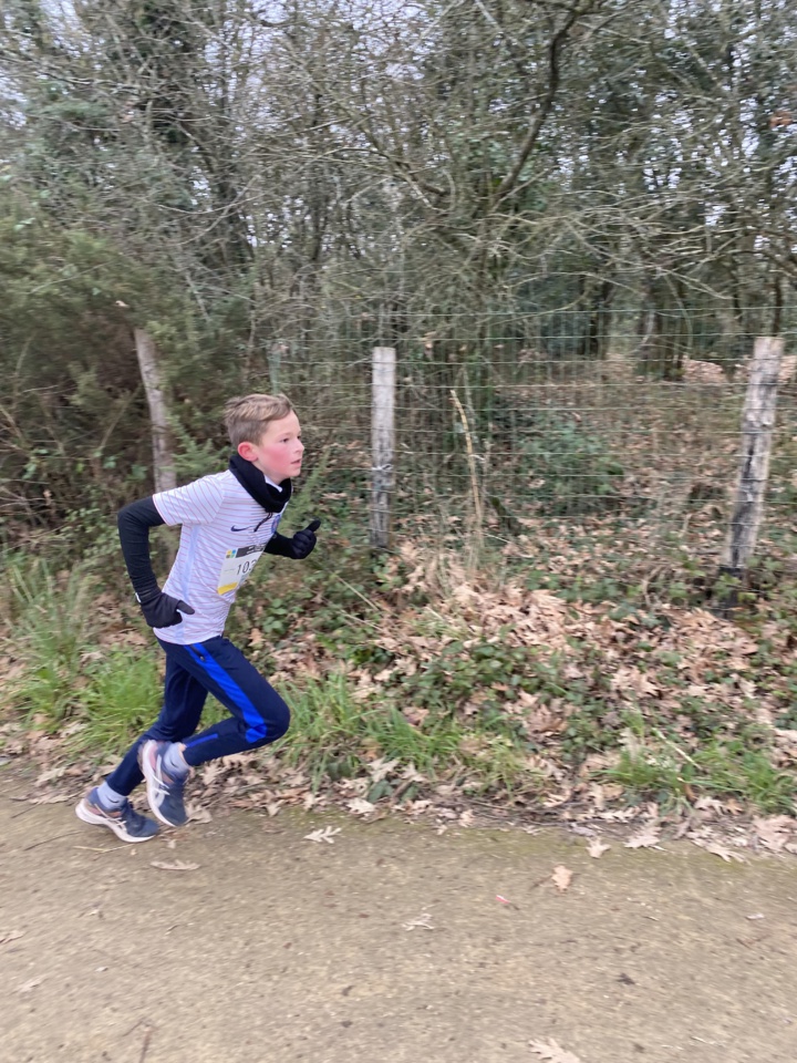 Dimanche 23 janvier: des joueurs U12 de la Symphofoot participent au 1km600 trail & run de Treillières!