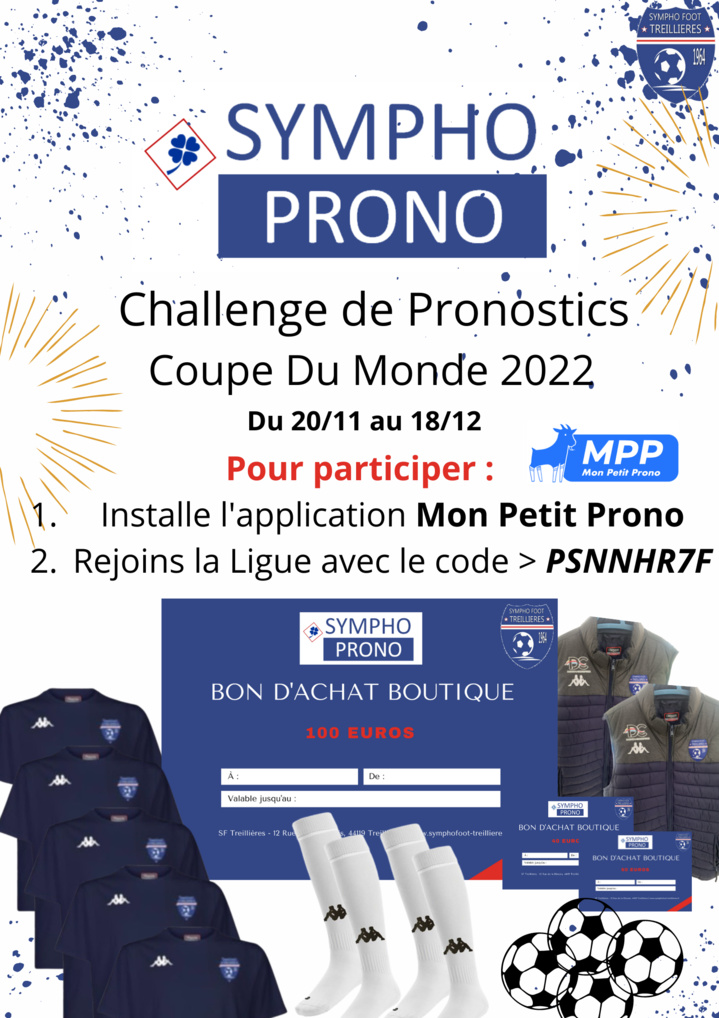 SymphoProno 2022 > Challenge Pronostics Coupe du Monde 2022 SymphoProno 2022 > Challenge Pronostics Coupe du Monde 2022