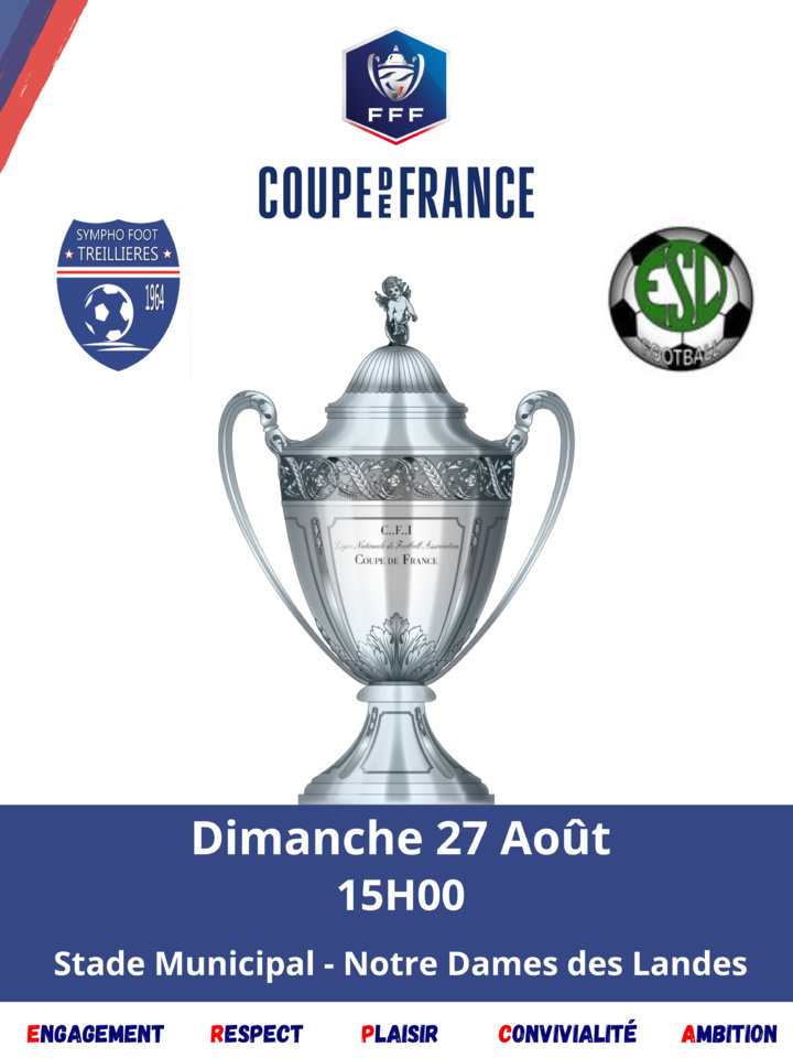 Séniors > Premier match de Coupe de France !