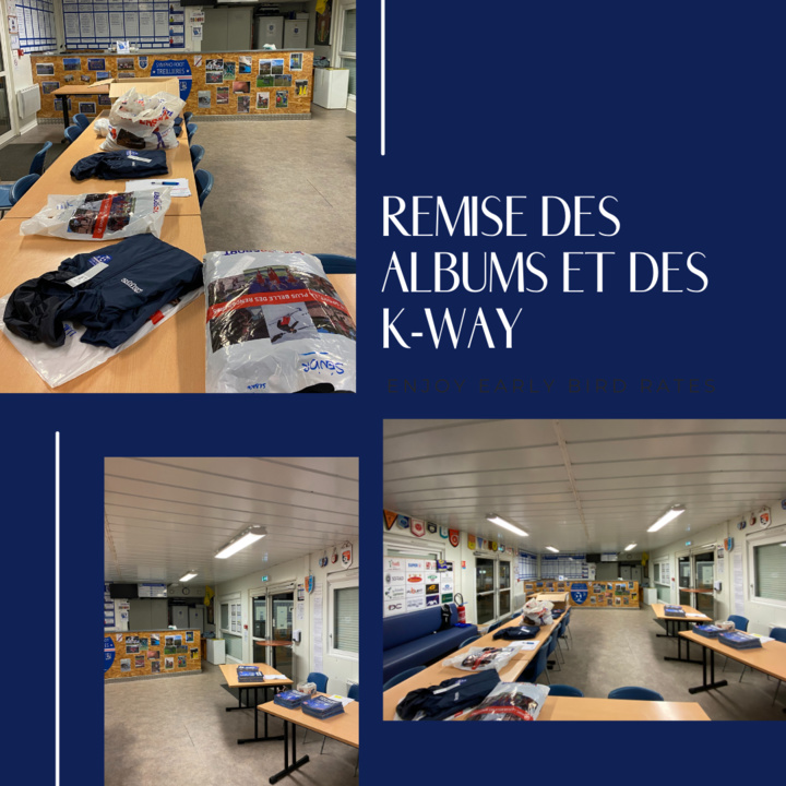 Albums et K-way