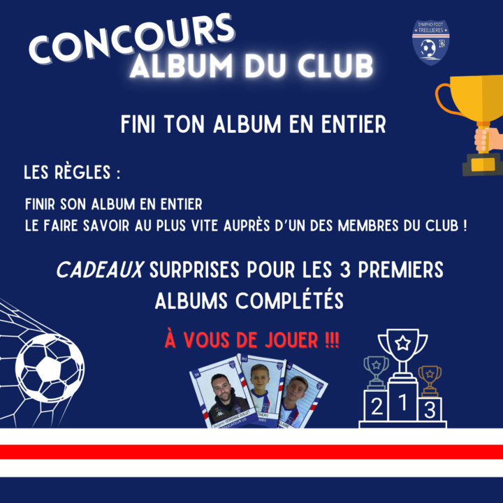 Concours Album du club !