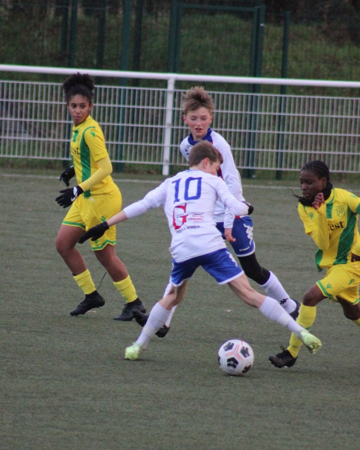 Retour sur le match des U15 contre le FC Nantes Féminines