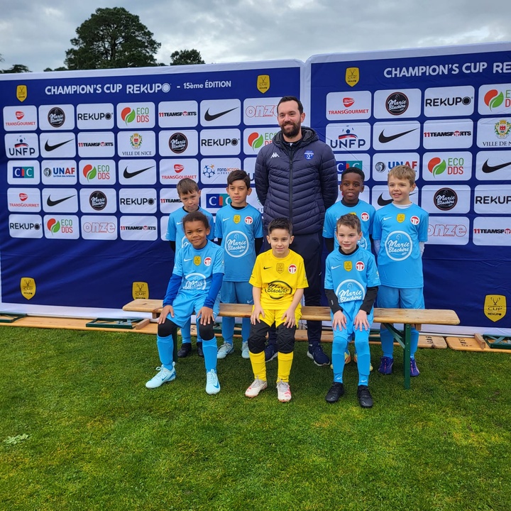 Superbe performance pour nos U9 à la Champion's CUP !