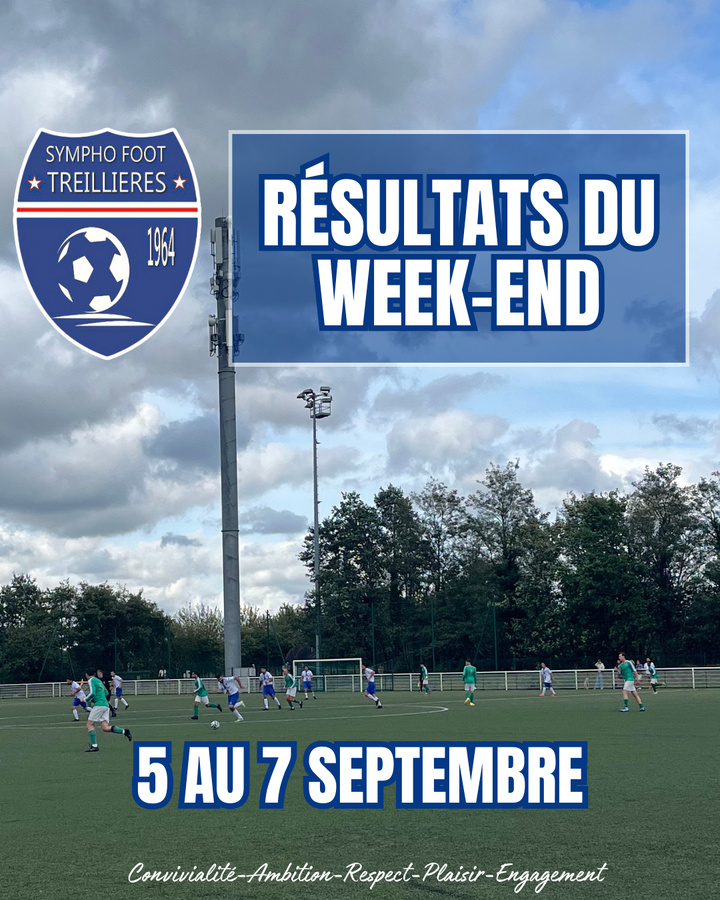 Les résultats du week-end Les résultats du week-end