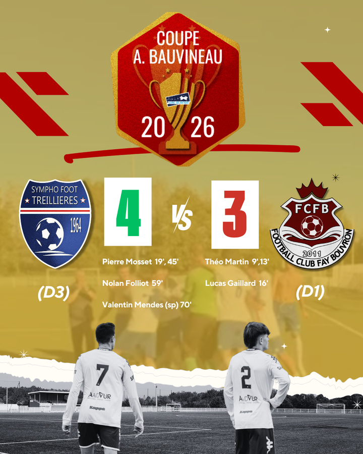 🏆 Qualification renversante de nos séniors B ! 🏆