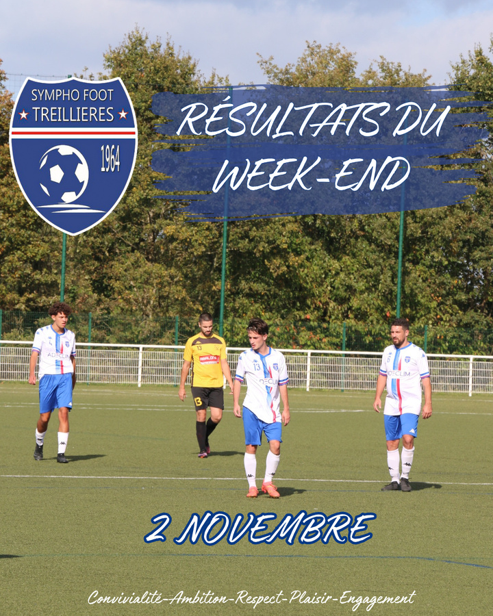 Les résultats du dimanche 2 novembre