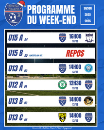 Le programme du week-end ! (12 au 16 novembre)