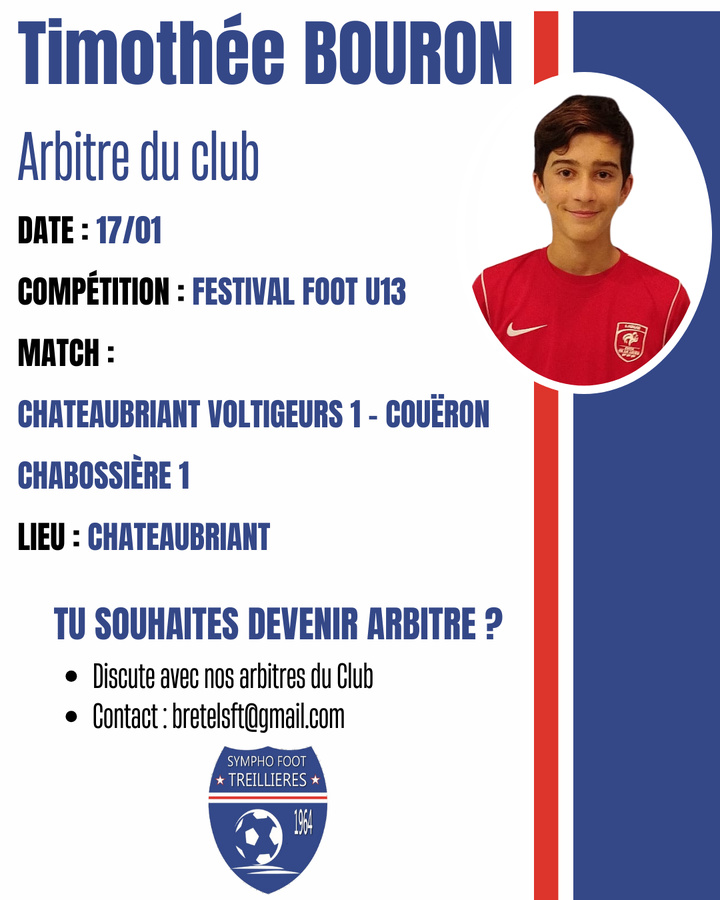 Le programme du week-end ! (16 au 19 janvier)