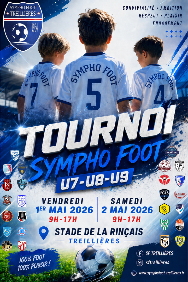 ⚽️ Tournois Jeunes – SF Treillières ⚽️ ⚽️ Tournois Jeunes – SF Treillières ⚽️
