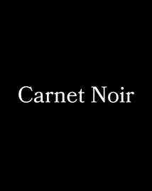 Carnet Noir Carnet Noir