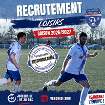 🚨 RECRUTEMENT LOISIRS : LA SYMPHO FOOT TREILLIÈRES A BESOIN DE VOUS ! 🚨