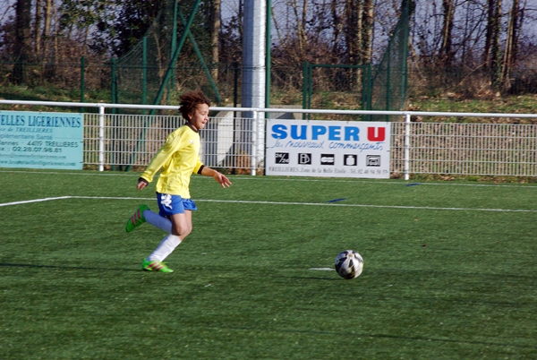 Lucas DI GAETANO (U13) 2 buts pour son 1er match officiel en U15 D5