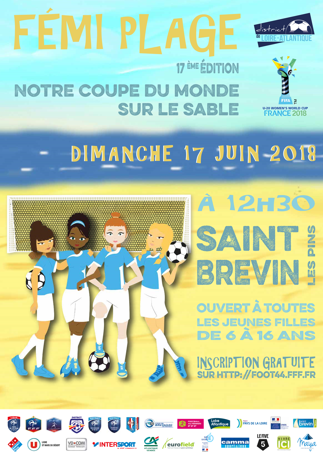 Dernier évenement de la saison pour les U18 F ce dimanche