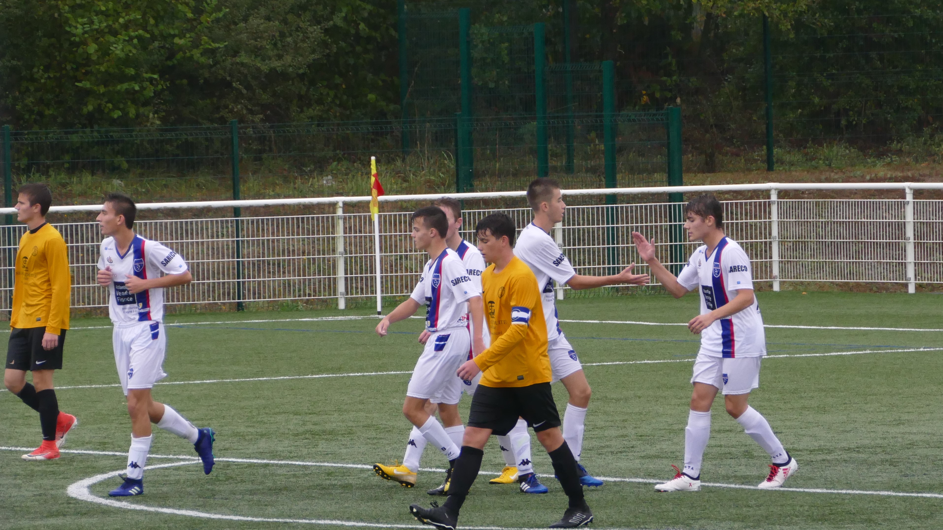 U17 Region: SF Treillières - Segre ES  Les blancs réalisent la passe de trois!