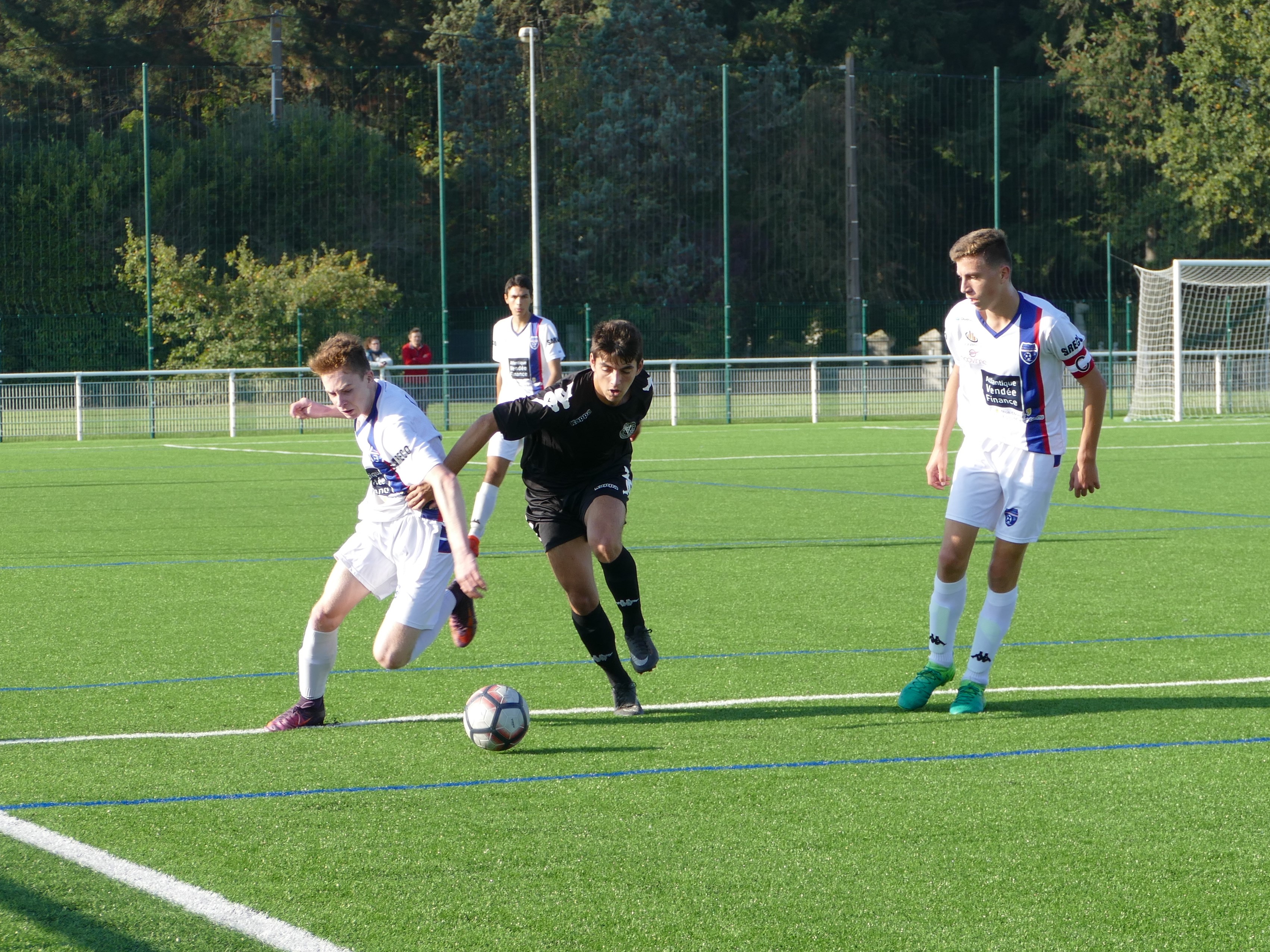 U17 Région: Chateaubriand Voltigeurs - SF Treillières  Un dernier match en demi teinte