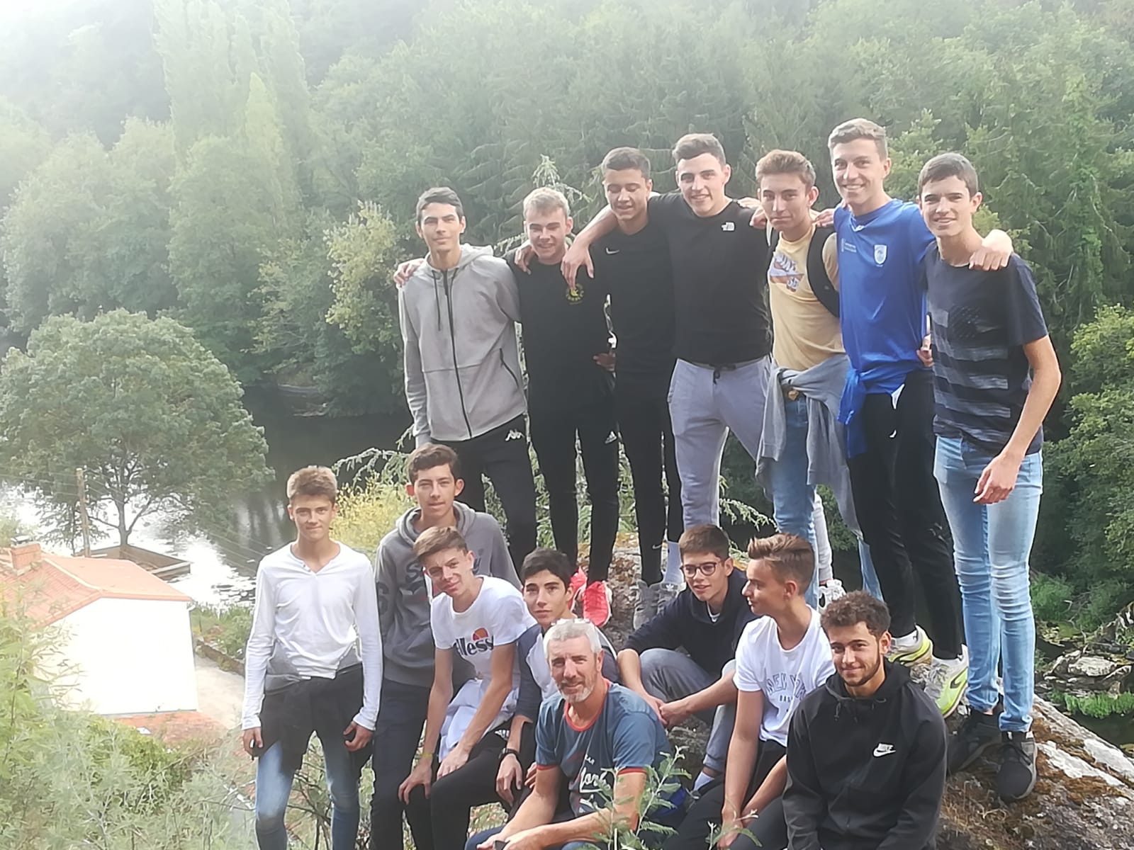 U18 : Week-end de stage dans les gorges de la Sèvre nantaise