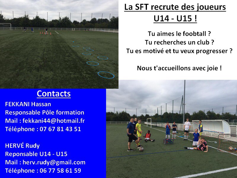Recherche joueurs u14-u15