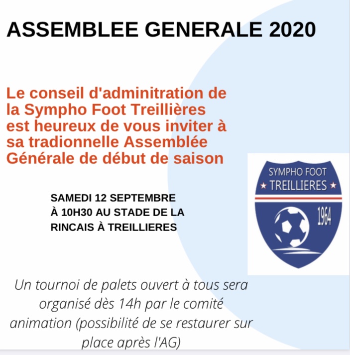 Assemblée Générale 2020