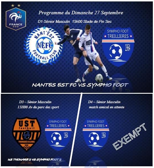 Match Seniors du 27/09