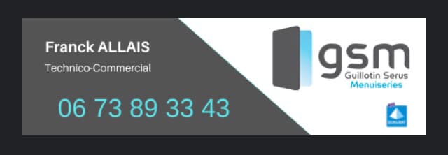 Guillotin Serus Menuiseries partenaire de la semaine !