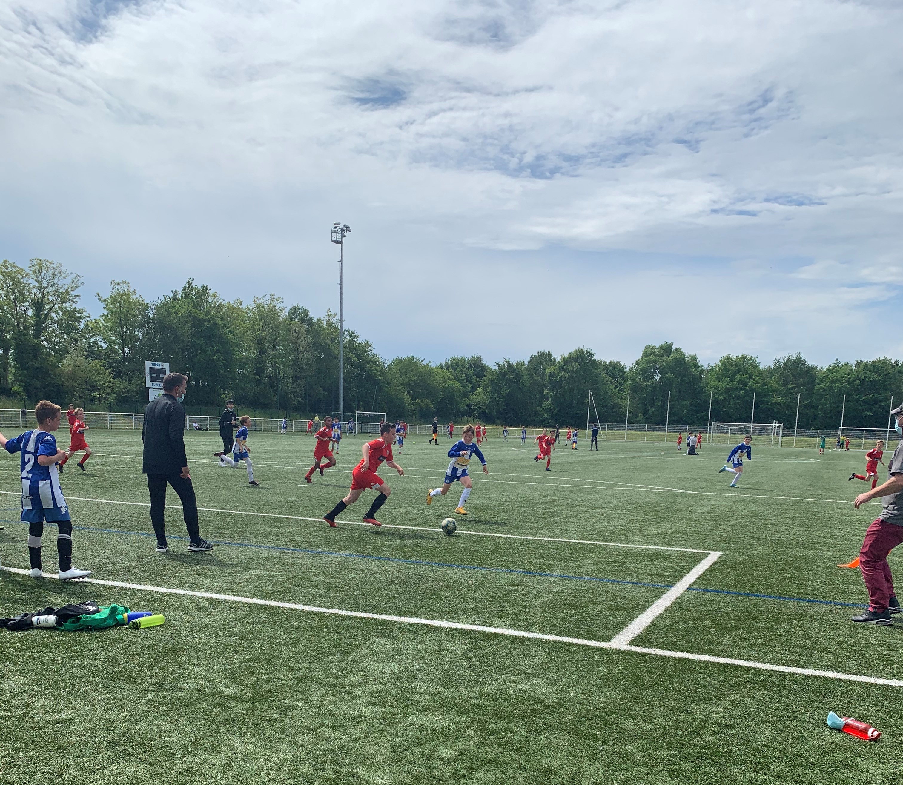 Photos matchs amicaux U12 Treillières-Sautron samedi 29 mai 2021!