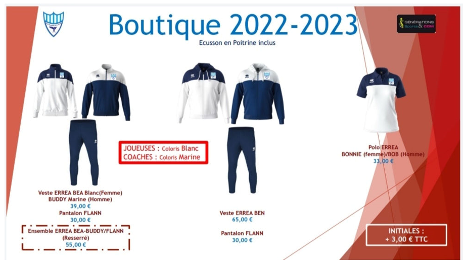 La Boutique des Hirondelles 2022-2023