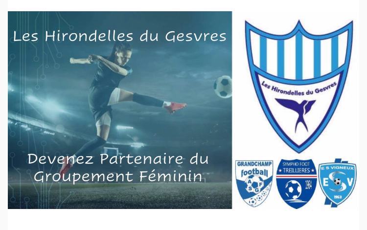 Devenez Partenaire du groupement Féminin !