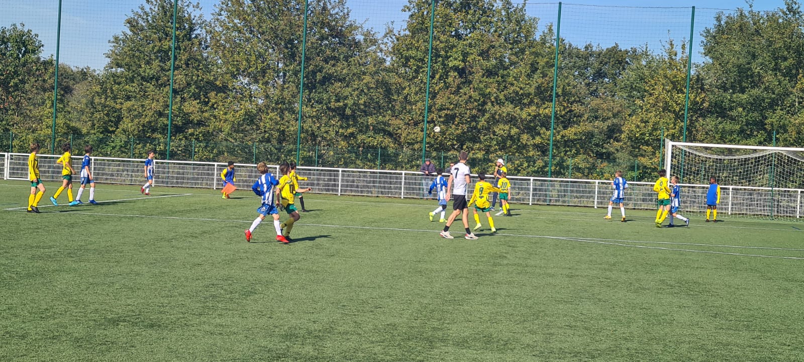 Résumés et photos match U13 samedi 16 octobre 2021!