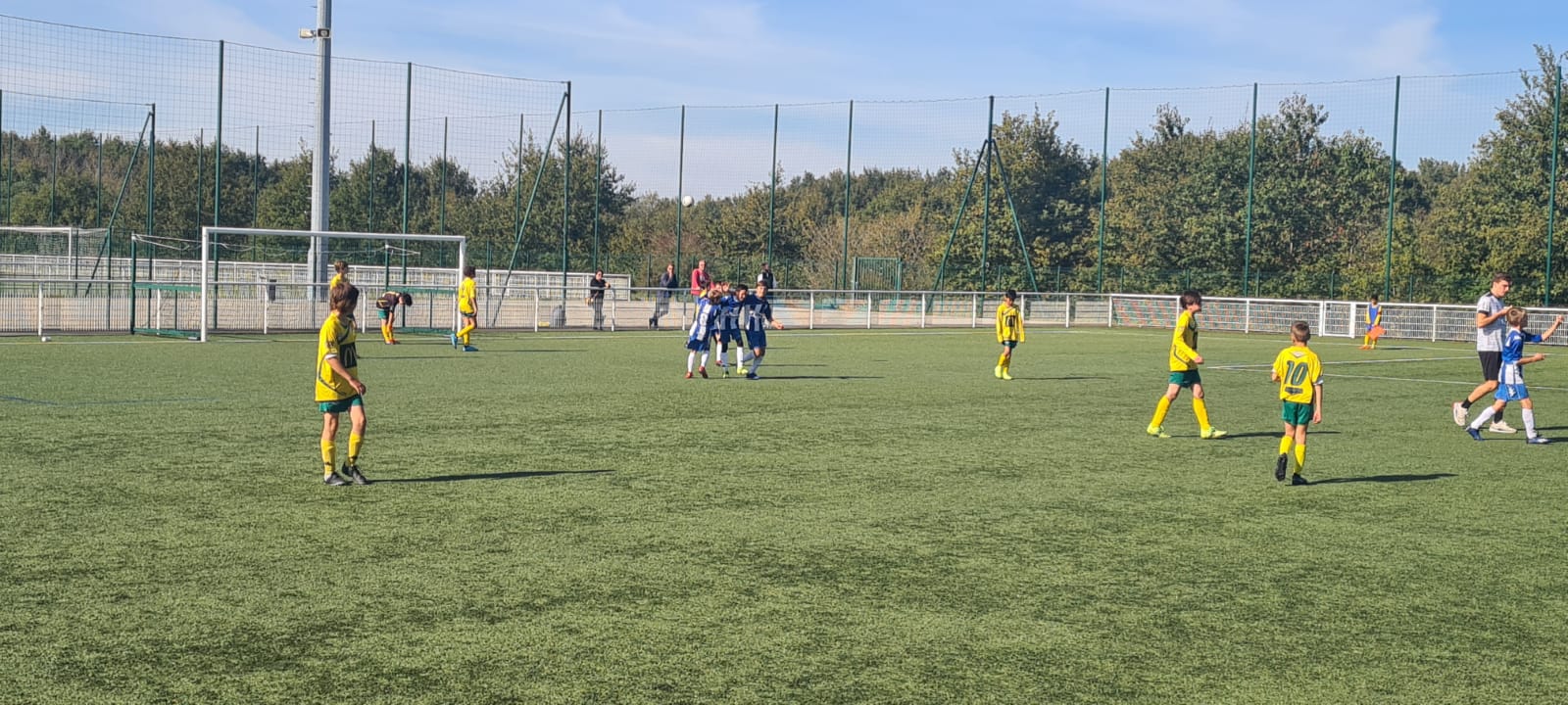 Résumés et photos match U13 samedi 16 octobre 2021!