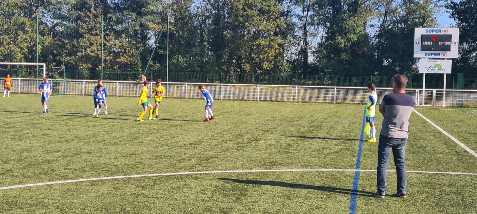Résumés et photos match U13 samedi 16 octobre 2021!
