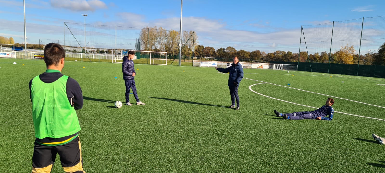 4 novembre 2021: 3 éducateurs de la SFT en formation CFF2 obtiennent leur Licence Animateur FFF ! 