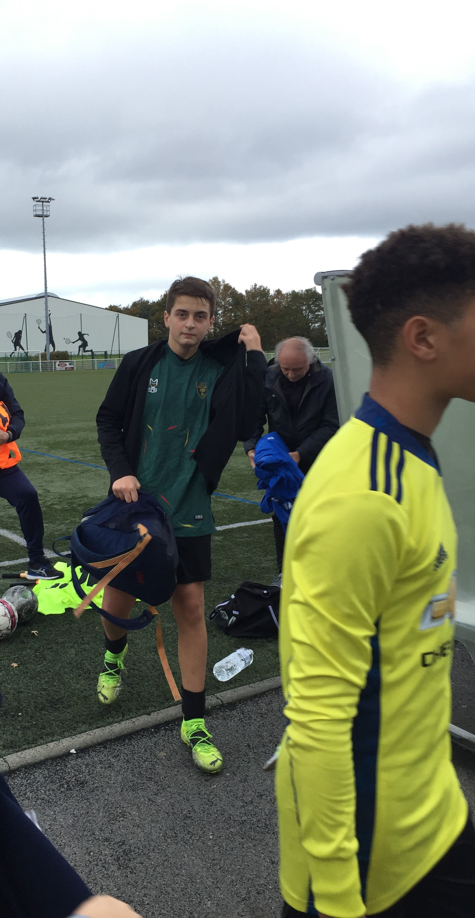 Novembre 2021: 4 joueurs de la Symphofoot au stage de Détection District U14!