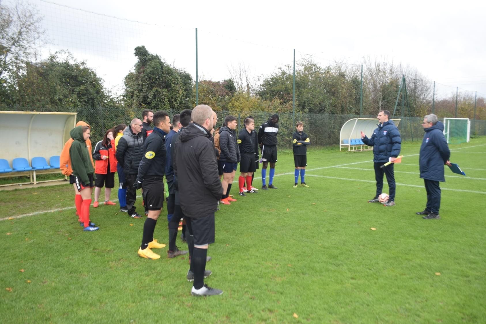 29 novembre 2021: Nos deux stagiaires arbitres sont Admis: FELICITATIONS!!!