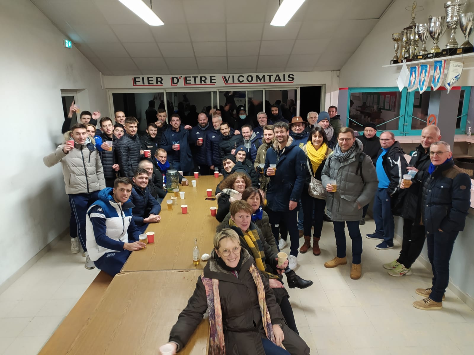 Match "Coupe des Pays de la Loire" 19 décembre 2021: Victoire de l'Equipe Première, l'aventure continue! Match "Coupe des Pays de la Loire" 19 décembre 2021: Victoire de l'Equipe Première, l'aventure continue!