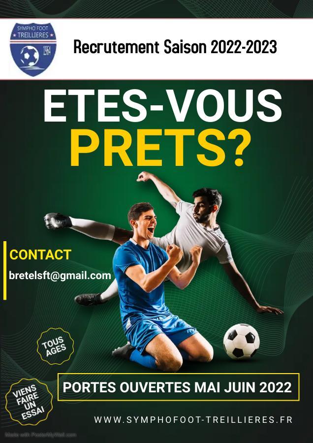 Recrutement Saison 2022-2023 ! Recrutement Saison 2022-2023 !