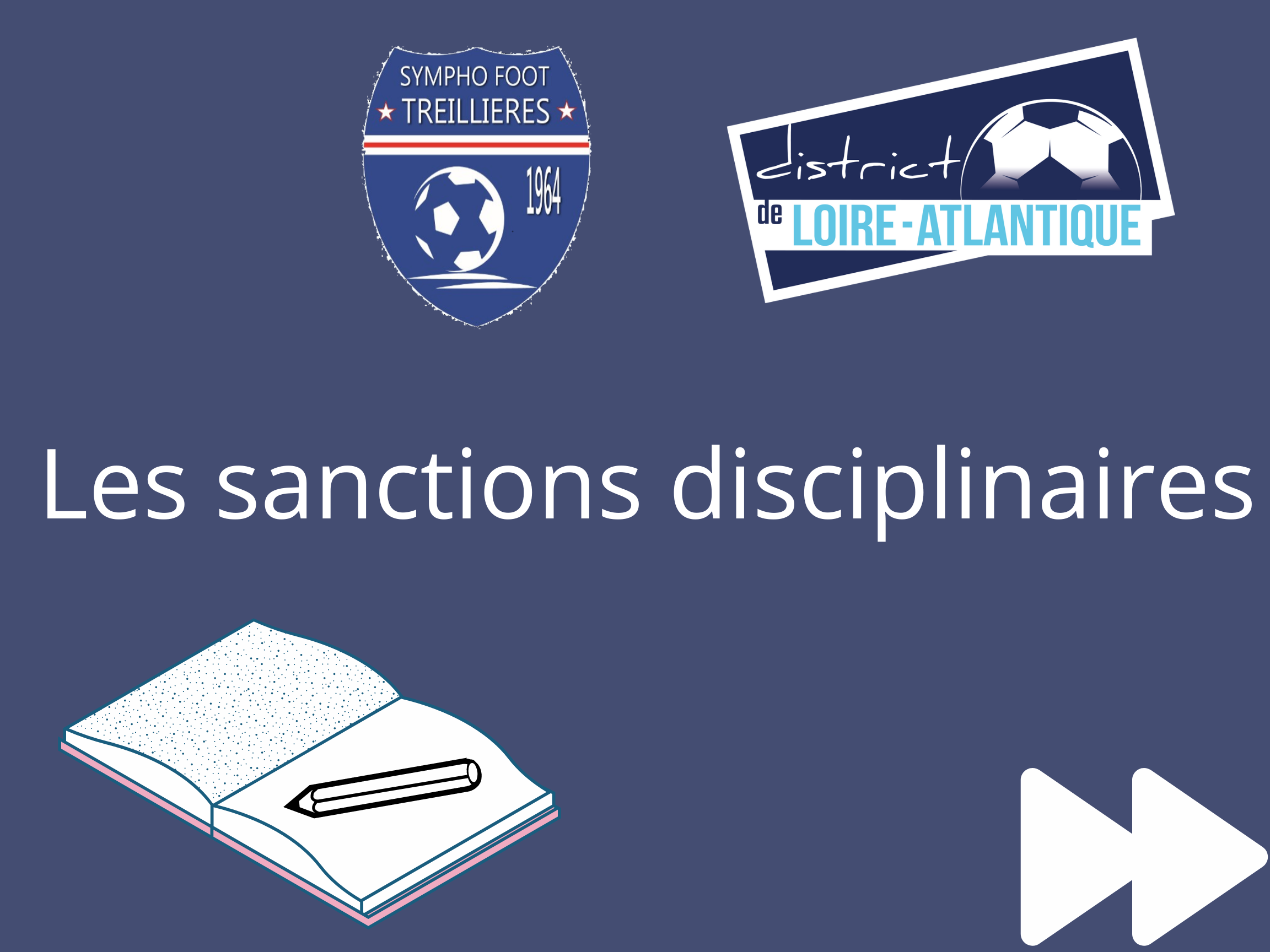 Informations Importantes > Les sanctions disciplinaires
